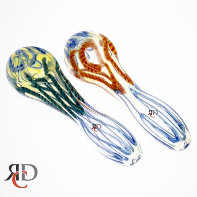 GLASS PIPE ART MIX COLOR GP3611 1CT GLASS PIPE ART MIX COLOR GP3611 1CT